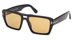 Tom Ford Eyeglasses FT1153 shiny black / brown/01E
