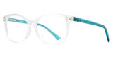 Who-Ville Eyeglasses WHO203 CRYSTAL/TEAL/CRY