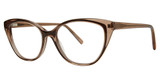 Vera Wang Eyeglasses V717 Sheer Umber/SU