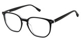 Steel + Tate Eyeglasses SLTA-0014 BLACK CRYSTAL/S300