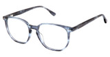 Steel + Tate Eyeglasses SLTA-0014 BLUE SMOKE/S301