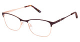 Superflex Eyeglasses SF-664 PURPLE ROSE GOLD/M207