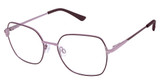 Steel + Tate Eyeglasses SLTA-0019 AUBERGINE PURPLE/S107