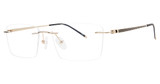 Konishi Eyeglasses KONISHI KT5614 Gold/Black/C3