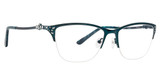 Jenny Lynn Eyewear Eyeglasses Enthusiastic TEAL/TEL