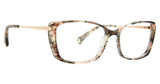 Badgley Mischka Eyeglasses Tatienne BLUSH/BROWN/BHB