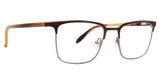 Badgley Mischka Eyeglasses Jeremy BROWN/BRN