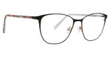 Vera Bradley Eyeglasses VB Ipswich BUBBLY FLOWERS GREEN/BFG