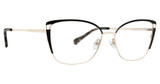 Trina Turk Eyeglasses Dixie BLACK/BLK