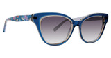 Vera Bradley Eyeglasses Navasota BUBBLY FLOWERS BLUE/BFB
