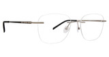 Totally Rimless Eyeglasses Traveler 381 GUNMETAL/GUN