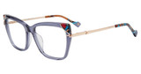 Yalea Eyeglasses VYA161 Asphalt Grey 04AL