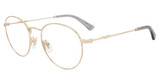 Police Eyeglasses VPLP07 Shiny Total Rose Gold 0300