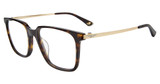 Police Eyeglasses VPLP15 Shiny Dark Havana 0722