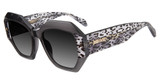 Just Cavalli Eyeglasses SJC100V Shiny Transp. Grey 0819