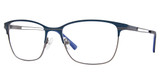 Global Optique Eyeglasses TF1131 MATTE NAVY BLUE