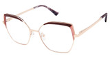 Ann Taylor Eyeglasses AT111 ROSE GOLD/C03