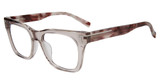 Tumi Eyeglasses VTU537 Light Plum Crystal LPUR