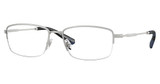 Brooks Brothers Eyeglasses BB1117 MATTE SILVER/1032