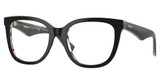 Burberry Eyeglasses BE2415F TOP BLACK ON VINTAGE CHE/4121