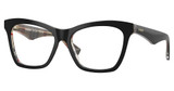 Burberry Eyeglasses BE2416 TOP BLACK ON VINTAGE CHE/4121