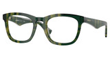 Burberry Eyeglasses BE2417 CHECK GREEN/4125