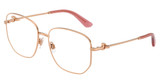 DOLCE & GABBANA Eyeglasses DG1356 ROSE GOLD/1298