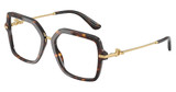 DOLCE & GABBANA Eyeglasses DG3396 HAVANA/502