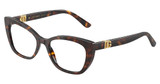 DOLCE & GABBANA Eyeglasses DG3398 HAVANA/502