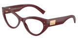 DOLCE & GABBANA DG3403 BORDEAUX LACE/3442