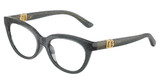 DOLCE & GABBANA KIDS Eyeglasses DX5005U GLITTER BLACK/3241