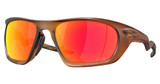 Oakley Eyeglasses OO9431 LATERALIS MATTE DARK AMBER/943116