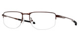 Oakley Frame Eyeglasses OX3035 ADDAMS 0.5 BRUSHED GRENACHE/303504