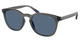 Polo Eyeglasses PH4222U SHINY TRANSPARENT GREY/579980
