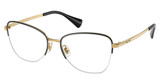 Ralph Eyeglasses RA6061 SHINY BLACK/9443