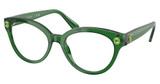 SWAROVSKI Eyeglasses SK2037 TRANSAPARENT GREEN/1064