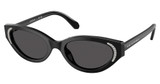 SWAROVSKI Eyeglasses SK6030 BLACK/100187