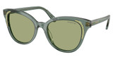 SWAROVSKI Eyeglasses SK6031 TRANSPARENT GREEN/104382