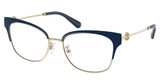 Tory Burch Eyeglasses TY1089 SHINY GOLD/ NAVY/3349