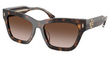 Tory Burch Eyeglasses TY7208U DARK TORTOISE/172813