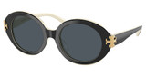 Tory Burch Eyeglasses TY7210U BLACK/IVORY/198887