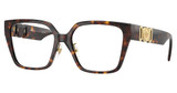 Versace Eyeglasses VE3371D HAVANA/108