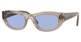 Vogue® Eyeglasses VO5616S TRANSPARENT LIGHT BROWN/318172