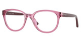 Vogue Junior Optical Eyeglasses VY2029 TRANSPARENT DARK ROSE/2613