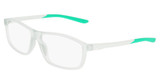 Nike Eyeglasses NIKE 7291 MATTE LIGHT SILVER/STAD GREEN/051