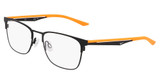 Nike Eyeglasses NIKE 4644 MATTE BLACK/TOTAL ORANGE/008