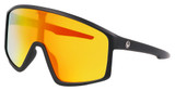 Dragon Eyeglasses DR AMPED LL ION MATTE BLACK/LL RED ION/022