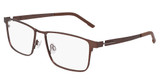 Flexon Eyeglasses FLX1007MAG-SET MATTE COFFEE/210