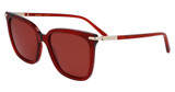 Ferragamo SF2037S TRANSPARENT RED/616