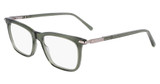 Ferragamo SF3007 TRANSPARENT GREEN/317